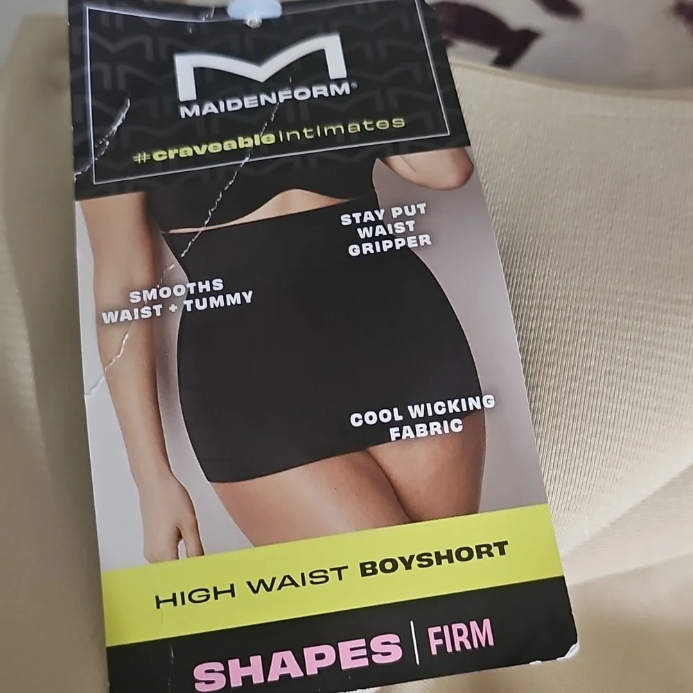Maidenform Women's Shapewear High Waist Tame Your Tummy Shaping Boyshrts